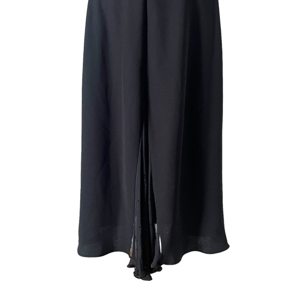 Jones New York Chiffon‎ Beaded Sparkle in Black - Picture 10 of 12